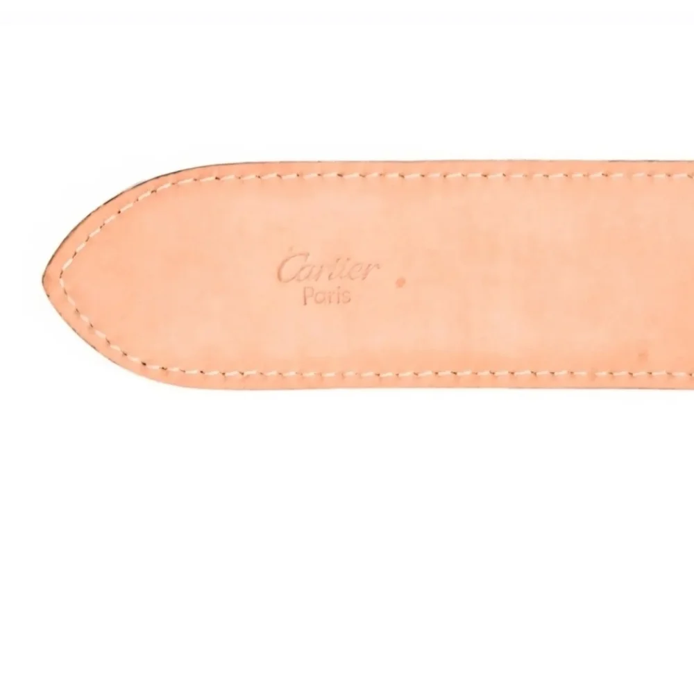 Cartier Lizard Belt